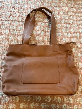 Universal Thread Rust Brown Canvas Tote